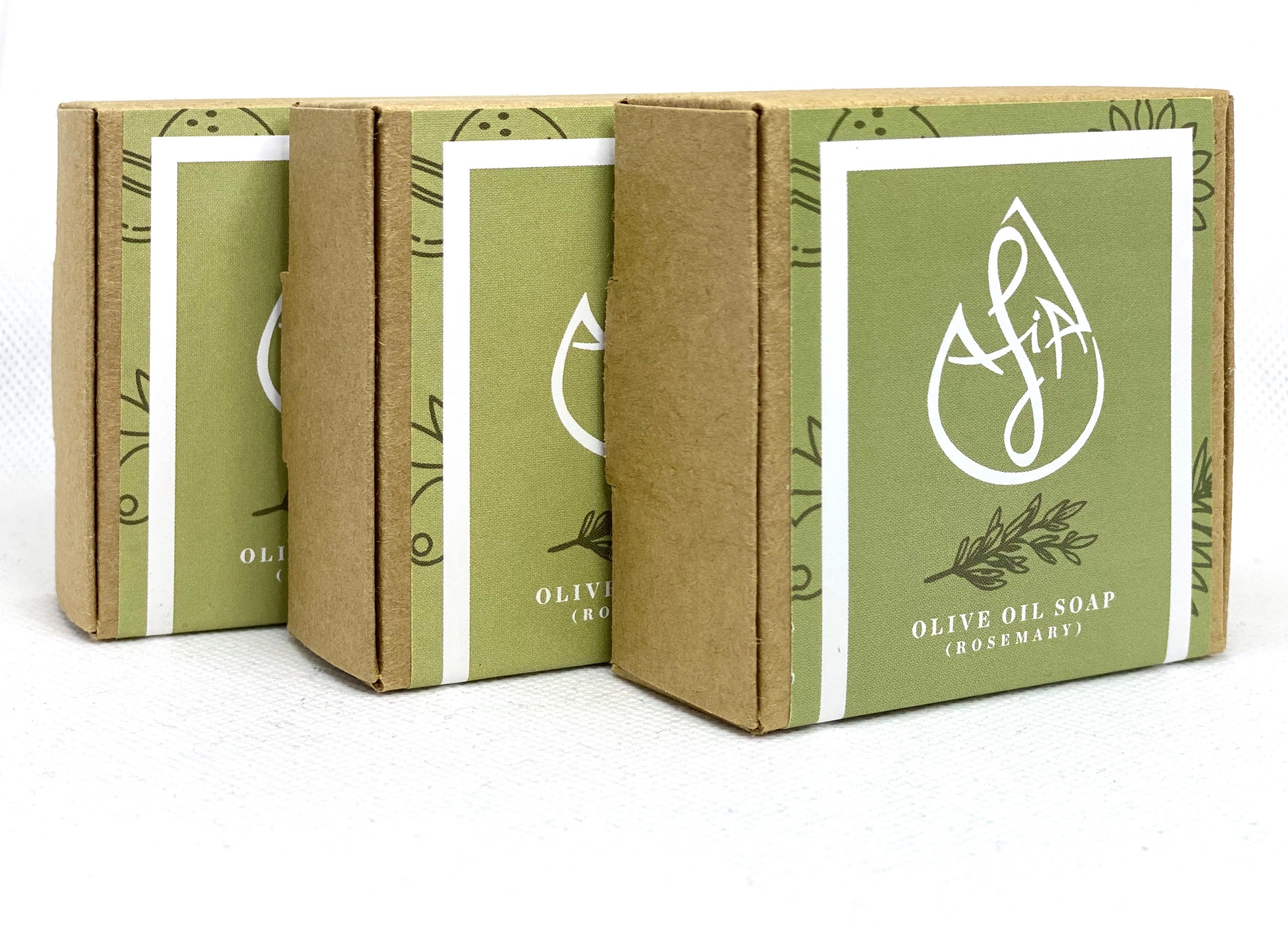 Rosemary | AFIA Olive Oil Soap - 3 Pack